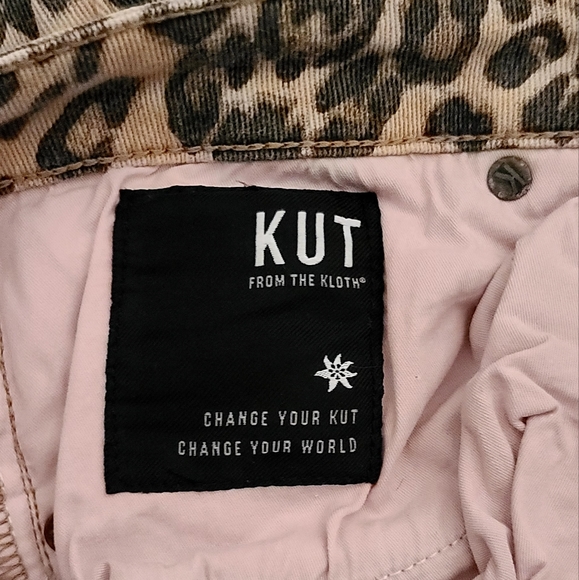 Kut from the Kloth leopard Donna skinny ankle jeans - Picture 7 of 11